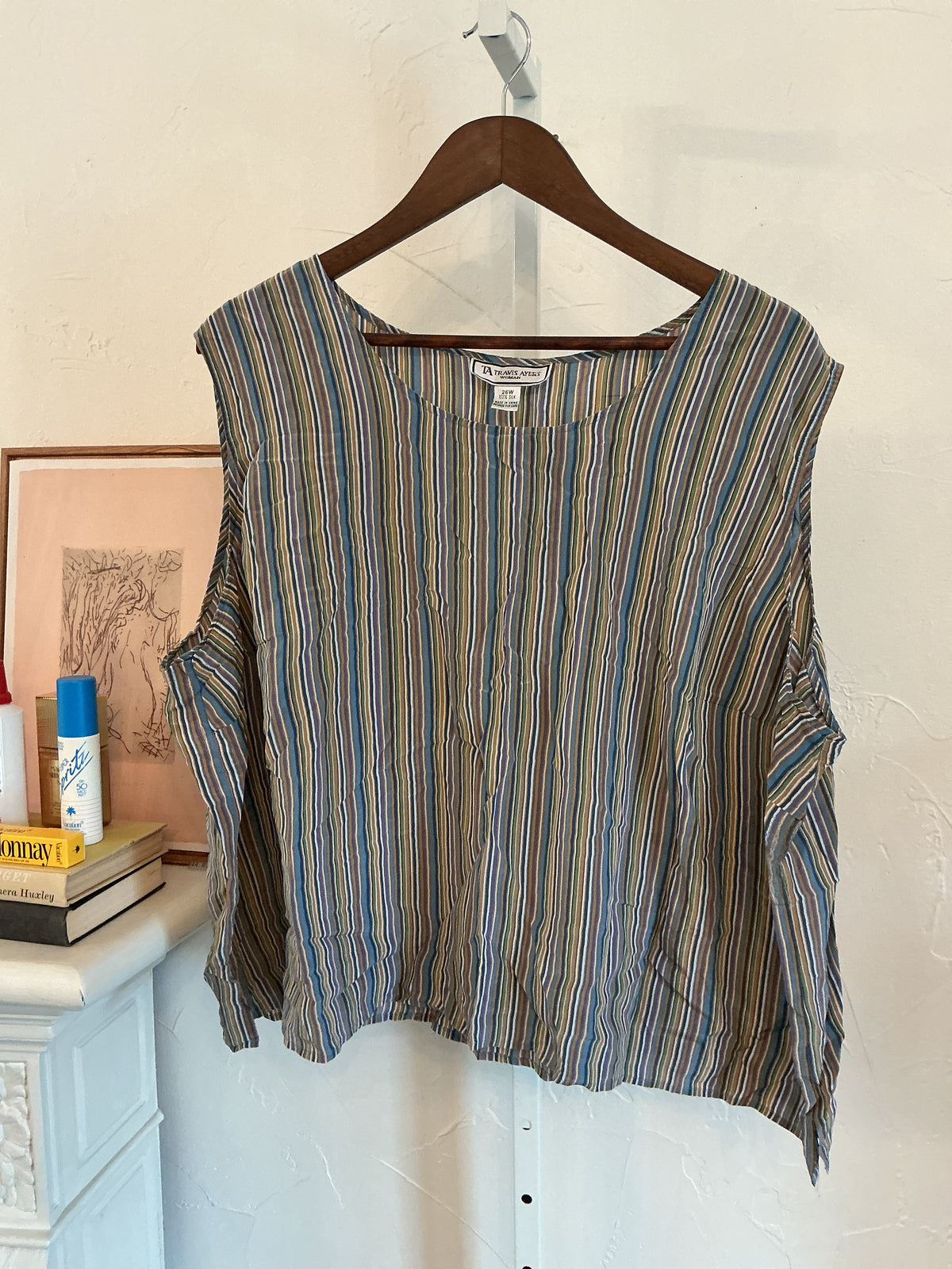 Travis Ayer’s stripe top