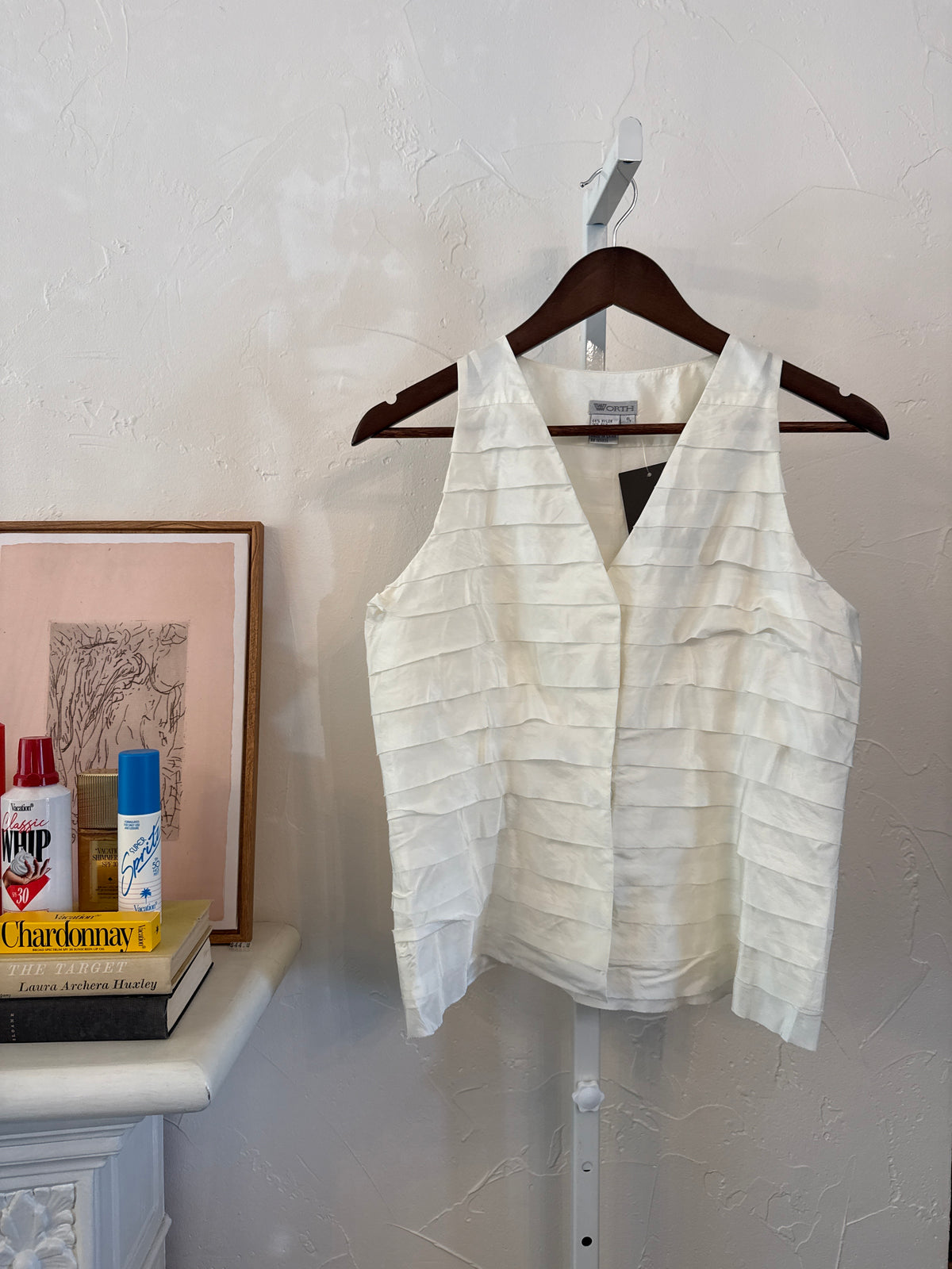 Worth Silk Blend Vest