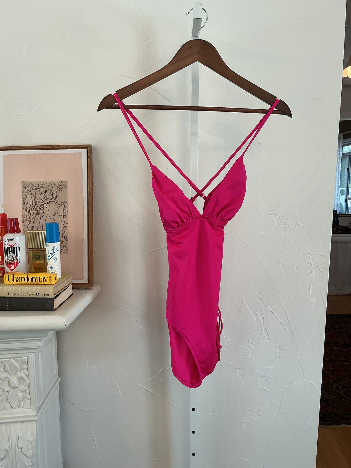 Catalina pink one piece swimsuit