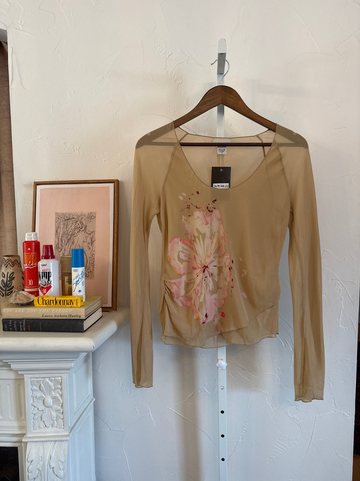 Banana Republic Silk Floral Blouse