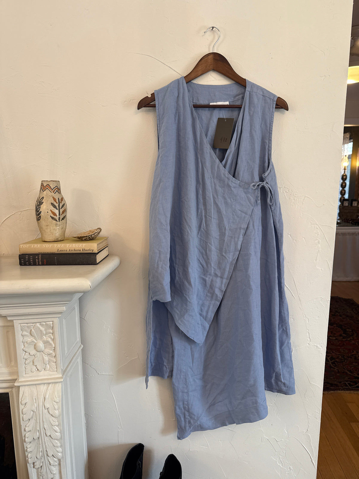 1037 Bryn Walker Blue Dress
