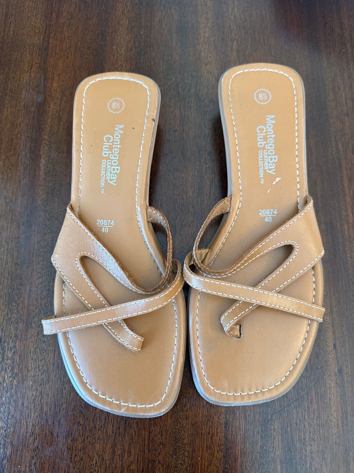 Montego Bay Club Leather Sandals