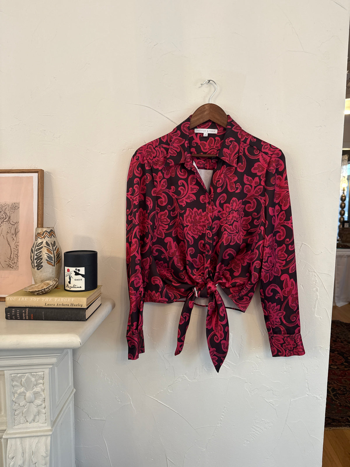 1054 Preston & York Pink Blouse