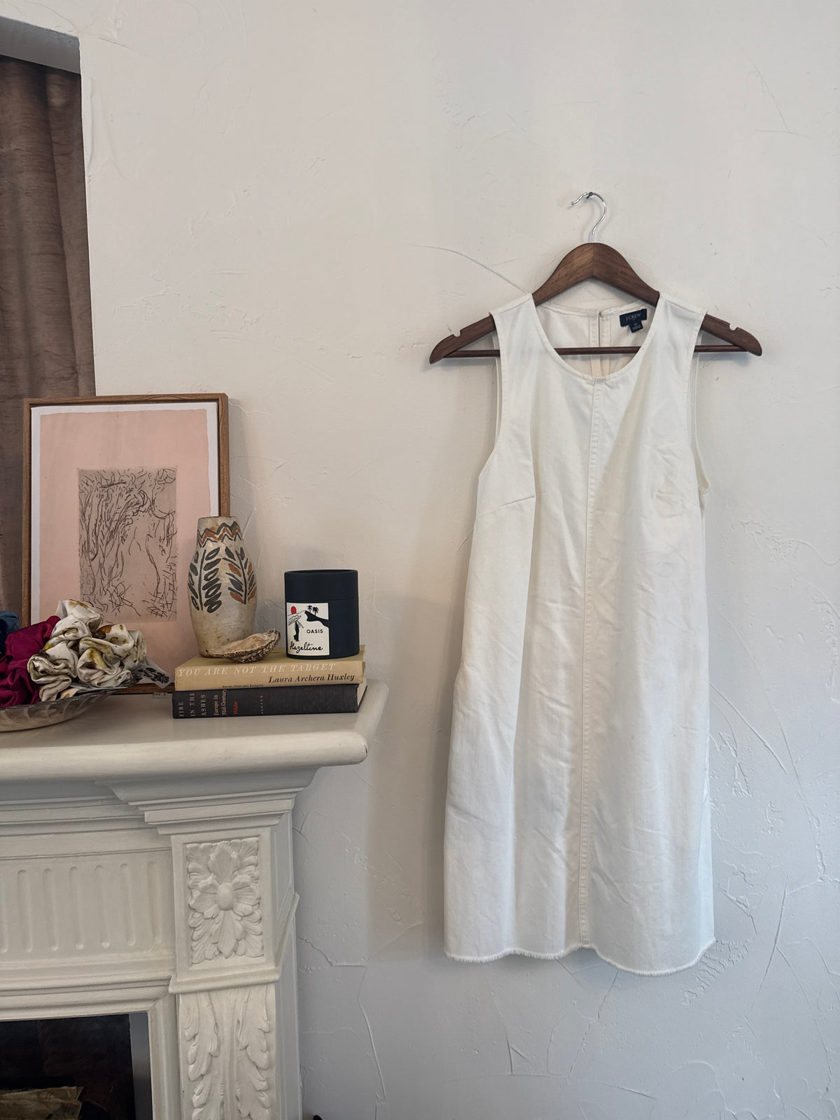 1064 J.Crew White Dress