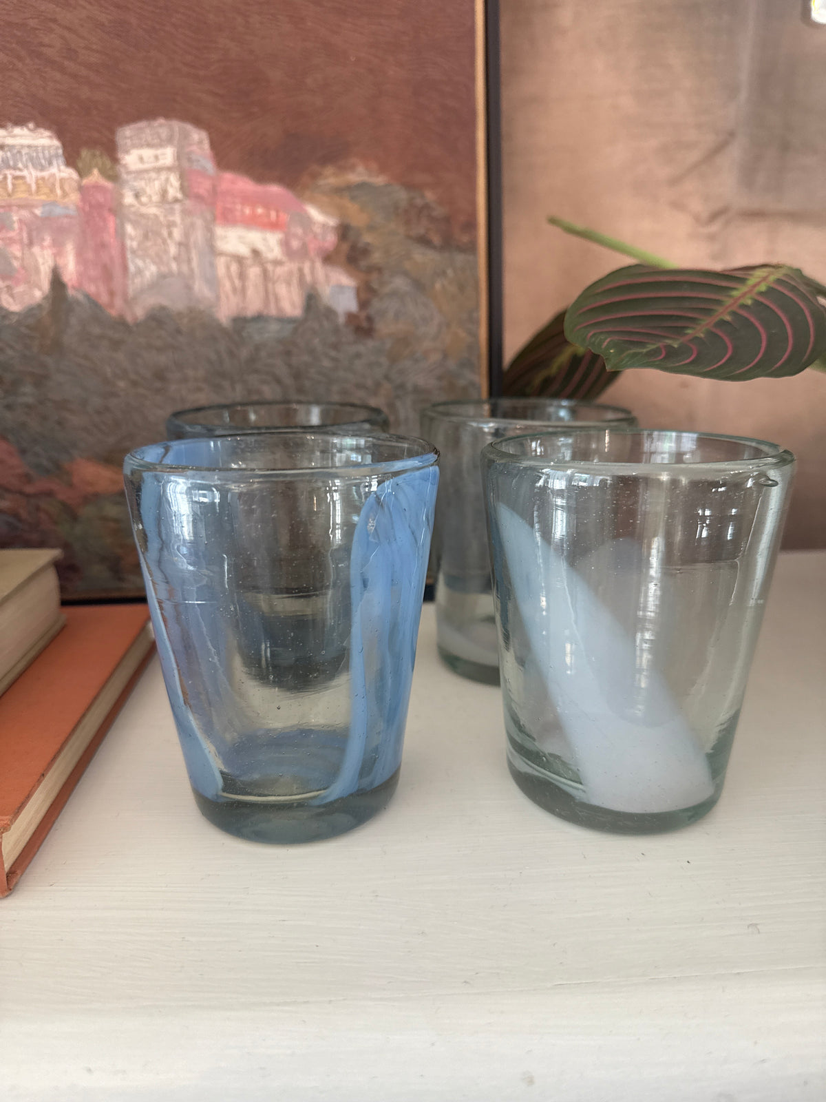 Luz Handblown Stacking Glass Tumbler