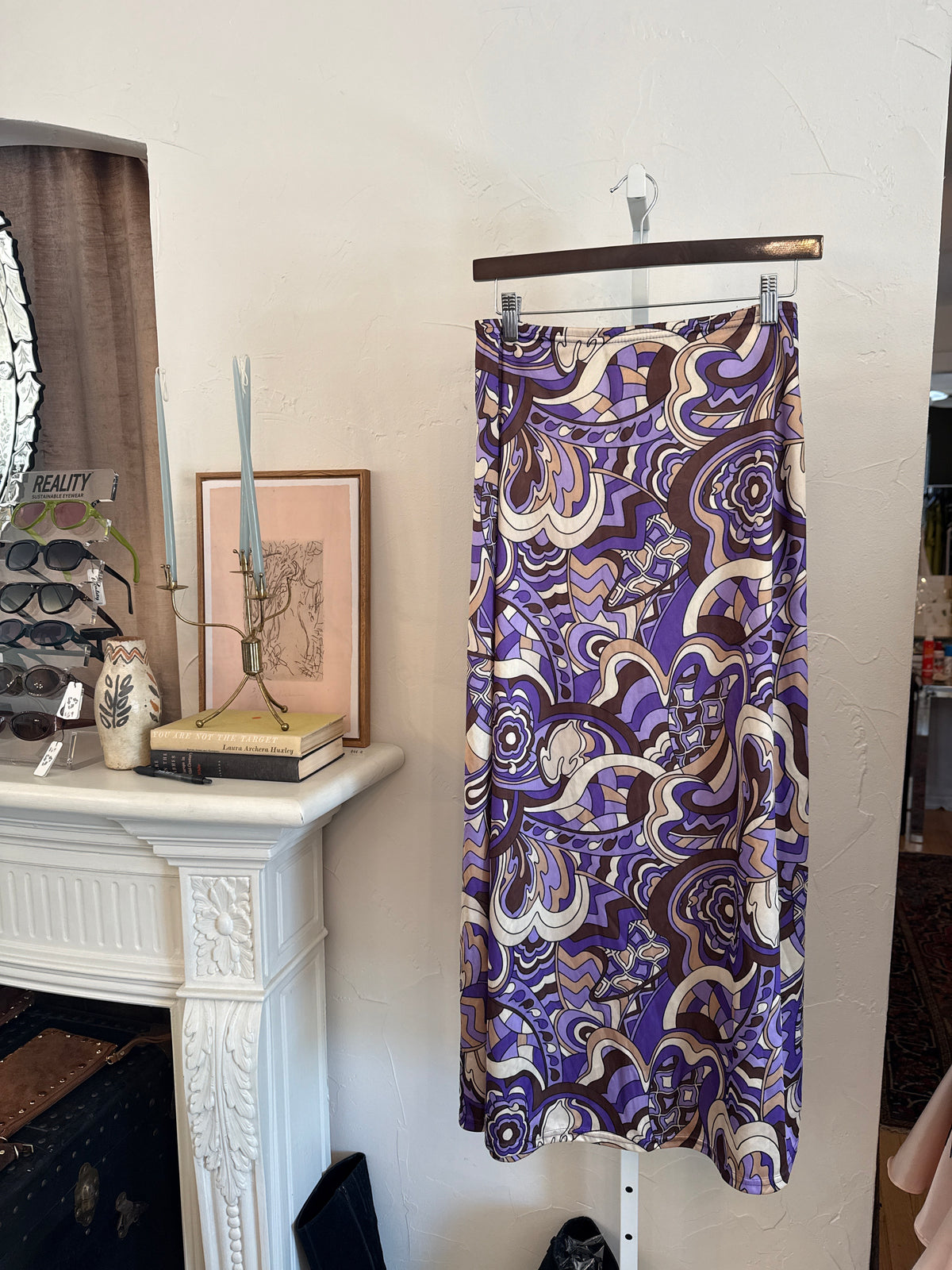 1079 Pucci Inspired Maxi Skirt