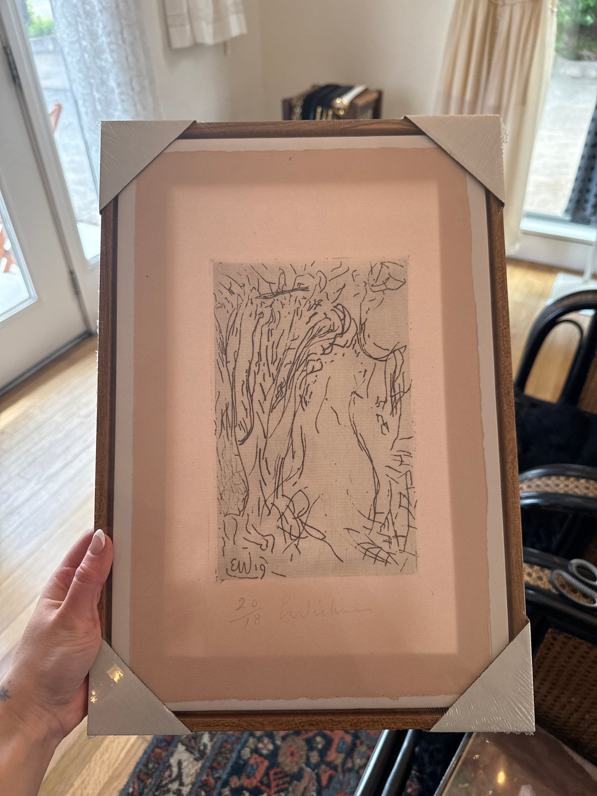 Abstract Framed Print