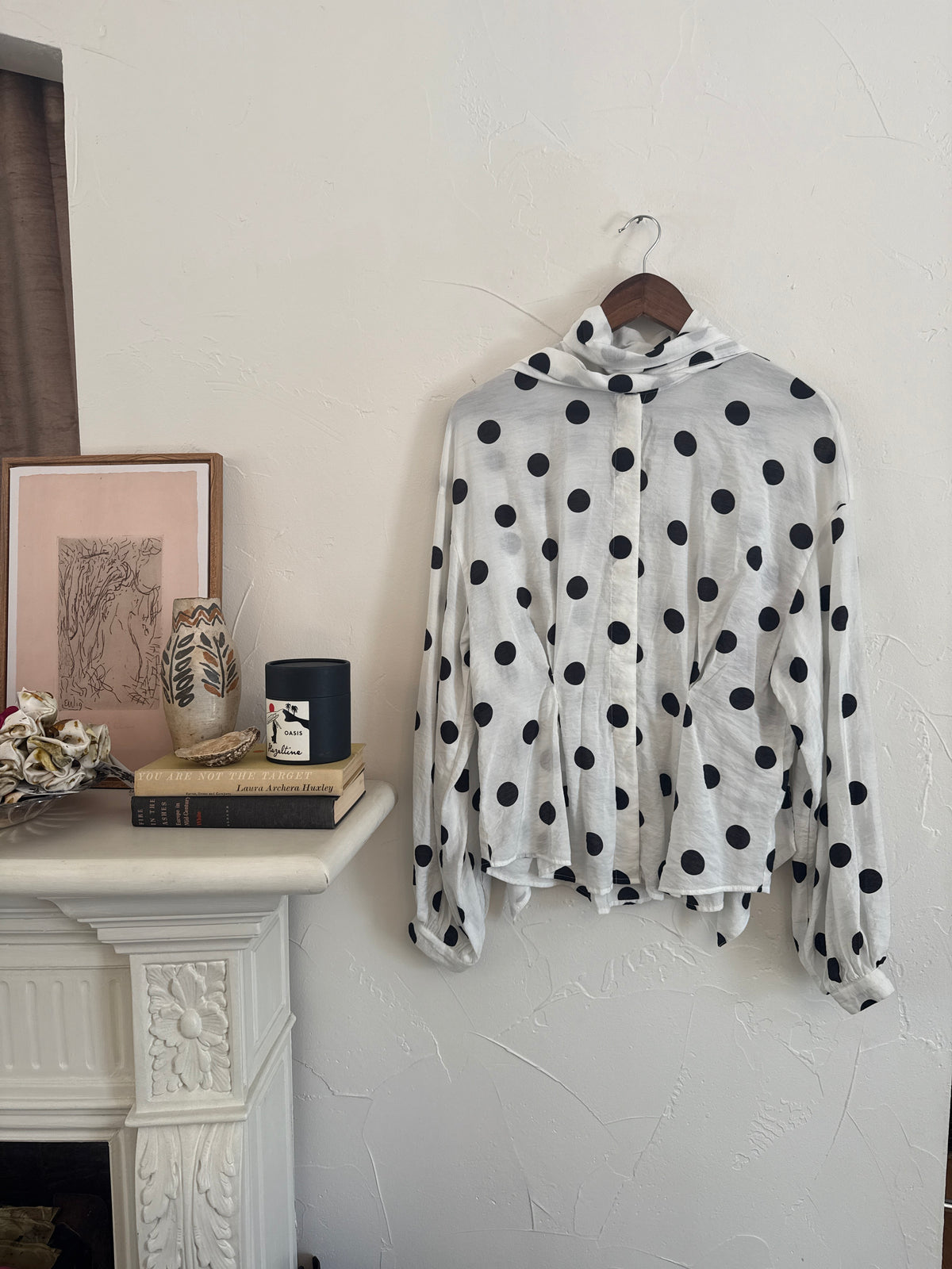 1062 Polka Dot Blouse