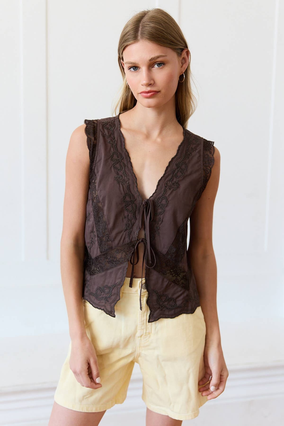 Jamie Tie Detail Blouse