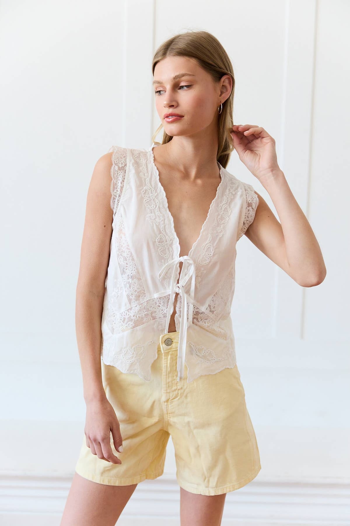 Jamie Tie Detail Blouse