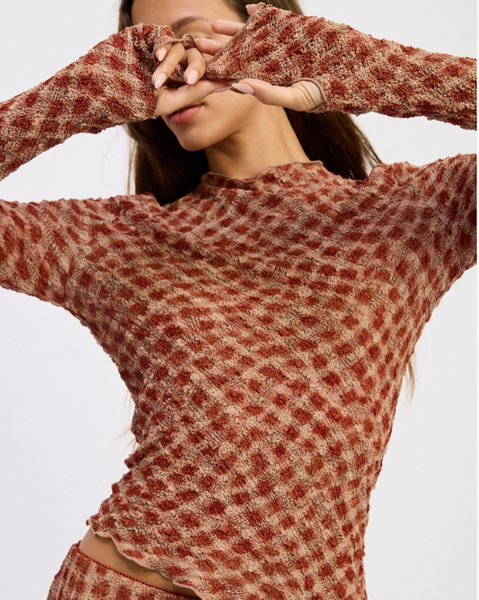 Lana Asymmetrical Long Sleeve Top