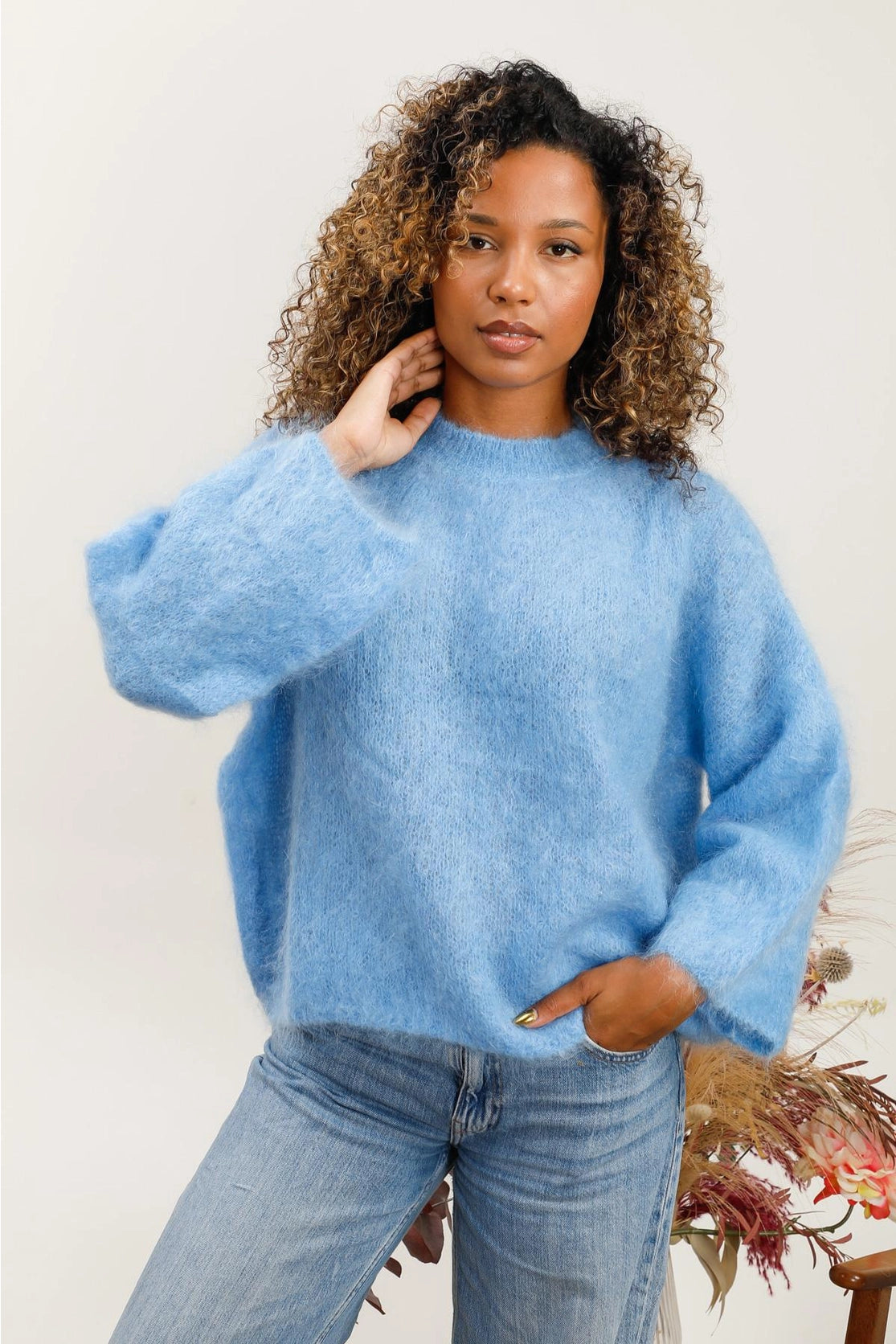 Ceci mohair sweater